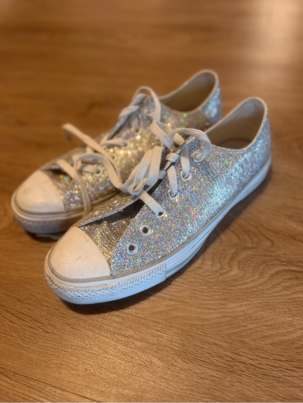 Glitter Sparkle Converse Low-Top